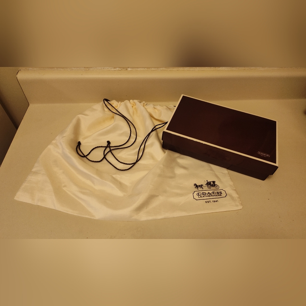 Coach Handbag Accessories Dust Bag And Box